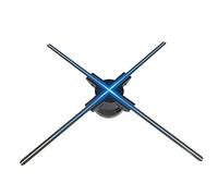 Holographic Fan, 3D Animation Video Projector Naked-eye Holographic 3D Projector for Shop Trade Show Exhibition Shopping Mall Holiday,for Businesses, Stores, Parties, Bars and More