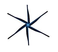 Holographic Fan, 3D Hologram Fan Display 3D Animation Video Projector Advertising Light Led Signboard Board Transmit Picture Video,for Businesses, Stores, Parties, Bars and More(115cm)