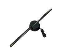Holographic Fan, 43cm Hologram 3D Fan Projector, 3d Hologram Led Fan Display, Wall-mounted Wifi Led Sign Holographic Player Advertising Display Support PC Software Video Projector
