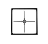 Holographic Fan, 56cm/22in Wifi 3D Hologram Projector Fan With Cover Led Sign Commercial Advertising Display Holograma Projetor Transmit Picture Video Video Projector(Silver)