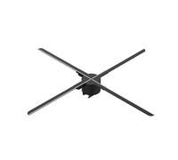 Holographic Fan, 65CM Hologram 3D Fan Projector Wifi Led Sign Holographic Player Advertising Display,for Halloween, Corporate Store