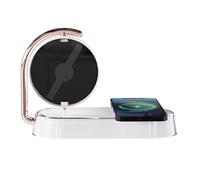 Holographic Fan, Naked-eye Holographic 3D Projector Holographic Advertising Machine Vertical Projection Imaging Mobile Phone Wireless Charging,for Businesses, Stores, Parties, Bars and More