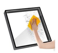 Holographic Fan, Wifi 3D Hologram Projector Fan Triangle Bracket Protective Shell Remote Control Advertising Light Hologram Projector 3D Fan Video Projector(Only cover)