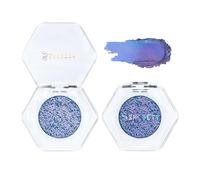 Holographic Glitter Eyeshadows Highly Colored Eye Shadow Multichrome Eyeshadows Makeup Cosmetics Eye Shadow Plate Multi-Dimensional Eye Makeup Eyeshadow for Women Girls