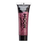 Holographic Glitter Hair Gel by Moon Glitter - 20ml - Pink
