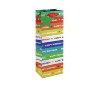 Holographic Happy Birthday Bottle Bag Pack of 6 36953-4C