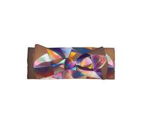 Holographic OrigamiBow headband, patterned baby bow hair accessory, suitable for newborns, infants, and everyday wear