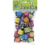 Holographic Party Poppers I Birthday I Wedding I Baby Shower I Engagement (25 x multicolor)
