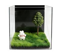 Holographic Pet Box - Acrylic 3D Memorial Digital Keepsake Display Decorative Desk Decoration | Cat Dog Lover Memory Home Memory Shelf Display Tribute Memorial Memorial
