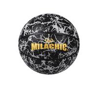 Holographic Reflective Basketball - Glow in Dark Ball, Pu Street Ball | Reflective Bright Light Basketball with Ball Bag and Pump, Night Game Sports Ball for Adults or Kids Outdoor Side