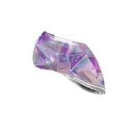 Holographic Shine Pattern Lavender Pattern Golf Blade Putter Cover Water Resistant Golf Iron Headcovers for Golfer Men Women