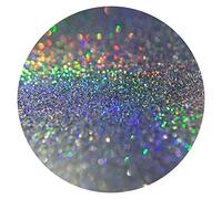HOLOGRAPHIC SILVER GLITTER NAIL ART COSMETIC CRAFT FLORIST WINE GLASS GLITTER TATTOO 100G