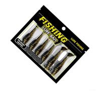 Holographic Soft Bait 6cm 30g with Shrimp Scent(black)