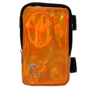 Holographic Thigh Bag | Leg Harness for Women | Outdoor Waist Pouch | Carnival Hiking Travel Fanny Pack with Adjustable Straps | Orange