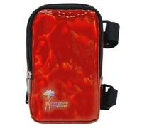 Holographic Thigh Bag | Leg Harness for Women | Outdoor Waist Pouch | Carnival Hiking Travel Fanny Pack with Adjustable Straps | Red