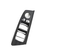holohol Interior Door Panel Handle RHD Interior Car Front Rear Door Window Lift Switch Panel Cover Trim for 5 Series M5 G30 G31 F90 525 528(Carbon Front Righ)