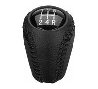 holohol Manual Gear Shift Knob for Mazda 3 BK BL 5 CR CW 6 II GH CX-7 ER MX-5 NC III MT Gearknob Shifter Stick Headball Pen Leather 5 6 Speed Gear Shift Knob(5-Speed)