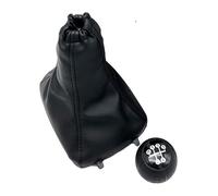 holohol Manual Gear Shift Knob for O&pel for Astra II G for Zafira A 1998-2010 5 Speed Leather Car Handbrake Gear Gaiter Dust Cover Case Lever Shift Knob(Gear Shift Knob Case)