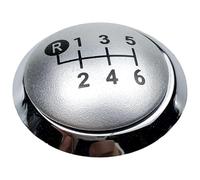 holohol Manual Gear Shift Knob for Toyota for Corolla 1.8MT 2007-2013 for RAV4 for AVENSIS for Yaris D4D 5/6 Speed Gear Shift Knob Lever Emblem Cap Cover