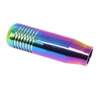 holohol Manual Gear Shift Knob Gear Shift Knob Stick Shifter Head for Manual Transmission 8.5cm(Neo Chrome)