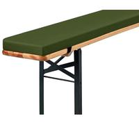 Holomaalahi picnic bench cushions 180x30x3cm for Patio Furniture Kitchen/Dining Bench Indoor Outdoor Comfortable Thick Cushion With Zipper Removable Washable Cover
