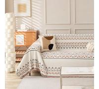 Holomaalahi throws for the sofa 180 * 340cm Dog Couch Cover for Corner Sofa, Washable Sofa Slipcover, Couch Protector Loveseat L Shaped Covers with Tassel, Suitable for All Seasons