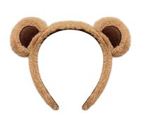 HolooVeranillo Chipmunk Ears Headband,Cute Bear Ears Headband,Perfect Costume Parties, Cosplay Events, Festivals, Photo Props, for Festival Cosplay Costume Carnival Christmas (Brown)