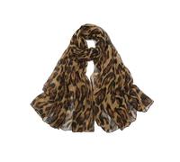 HolooVeranillo Leopard Print Scarf,Leopard Print Gifts,Animal Prints Scarf,for All Seasons Versatile Animal for Women Gift for Any Occasion,Leopards Scarfs - Wild & Versatile,All-Season Ready
