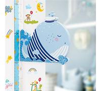 Holoras Height Chart for Kids, Baby Growth Chart for Wall Magnetic 3D Animal Height Measuring Ruler for Boys Girls Children Bedroom Nursery Wall Decorations (Whale)