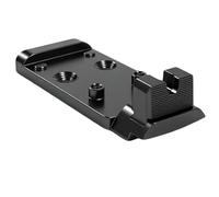 Holospart Optic Plate for 1911 DS, A14B AOS Agency Mounts Adapter Compatible with Holosun 407K/507K/EPS Carry/RomeoZero/RMS/RMSc Footprint