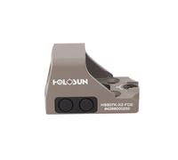 Holosun HS507K-X2-FDE Multi-Reticle, 2 MOA Dot & 32 MOA Circle Open Reflex - Durable Aluminum Unparallax Sight for FDE Subcompact Guns