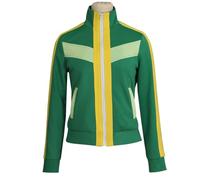 HOLRAN Women Cosplay Costume Green Coat with Three pins, Green, Women-XXL