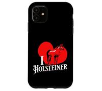 Holsteiner Horse Warmblood Show Jumping Event Case for iPhone 11