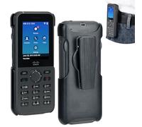 Holster Case for Cisco 8821 & 8821EX, Cisco 8821 Wireless IP Phone Holder with 360° Swivel Belt Clip, Secure Fit & Easy Access