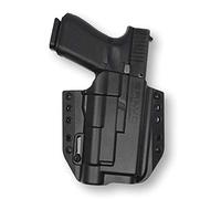 Holster for Glock 19/17 with Streamlight TLR-1 - OWB Holster for Concealed Carrying/Customization to Your Weapon - Bravo Concealment, Black
