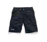 Holster Pocket Shorts Scruffs Black 36R