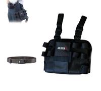 Holster Z 2.0 Tool Pouch Set, Multitool Pouch, Electrician Tool Pouch, Tool Pouch with Belt Clip, Dach Pro Holster Z 2.0 Tools, Holster Z Leg Tool Belt (1 Large+ 1 Belt)