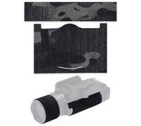 HolsterSmith EDC Wrap - Light Attachment Wrap - Cordura (500D) - (Multicam Black) - Adhesive Fabric Wrap Compatible with Olight Valkyrie Turbo - Made in USA