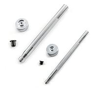 HolsterSmith Eyelet Hand Setter Combo Kit - Includes (1)(#8 Hand Setter) + (1)(#6 Hand Setter) - for DIY Kydex & Leather Holster Making, Upholstery, and Apparel Binding