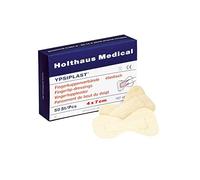 Holthaus Medical Fingertip Bandage Plasters Plaster YPSIPLAST, Elastic, 4,5x8 cm Pack of 50