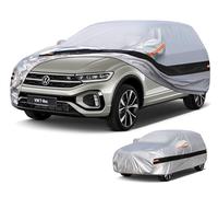 Holthly Car Cover SUV Suitable for VW T-ROC Volkswagen T-ROC Cabriolet (2017-2025) 10 Layers Full Garage Car Tarpaulin 100% Waterproof Car Cover Outdoor Car Garage