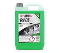Holts Car Shampoo And Wax 5L, Easy Rinse Car Wash Shampoo, Professional Quality Car Wash And Wax For Streak Free Cleaning, Protects & Shines, For Hand Or Pressure Wash, Dual Action Car Cleaning