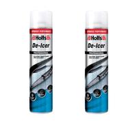 Holts De-Icer Spray 600Ml - Pack Of 2 - Fast Acting Windscreen Ice Melt