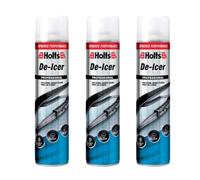 Holts De-Icer Spray 600Ml - Pack Of 3 - Fast Acting Windscreen Ice Melt