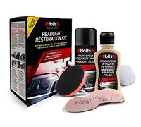 Holts Headlight Restoration Kit, Award Winning Headlamp Restoration Kit, Professional Quality Car Headlight Cleaner To Restore Clarity, Reliable & Easy To Use To Help Pass MOT, Complete Car Kit