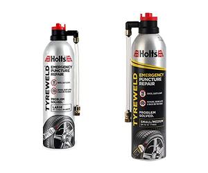 Holts LOYHT4YA Emergency Puncture Repair, 500ml & HT3YA Tyreweld 400ml