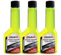Holts One Shot Screenwash 125ml X3- Car Windshield Washer Fluid Additive, Anti-Freeze Formula, Fast-Acting, All-Season Protection, Removes Dirt & Bugs, Easy to Use