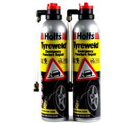 Holts Tyreweld 500ML TWIN PACK Emergency Puncture Repair kit