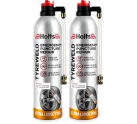 Holts Tyreweld Emergency Puncture Repair Tyre Sealant Kit for SUVs, 4x4s, LCVs & Vans, 600 ml (Pack of 2)