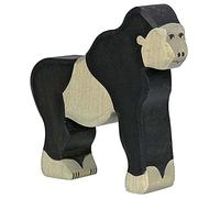 Holtztiger Wooden Gorilla Figure HT80168 Assorted Colours